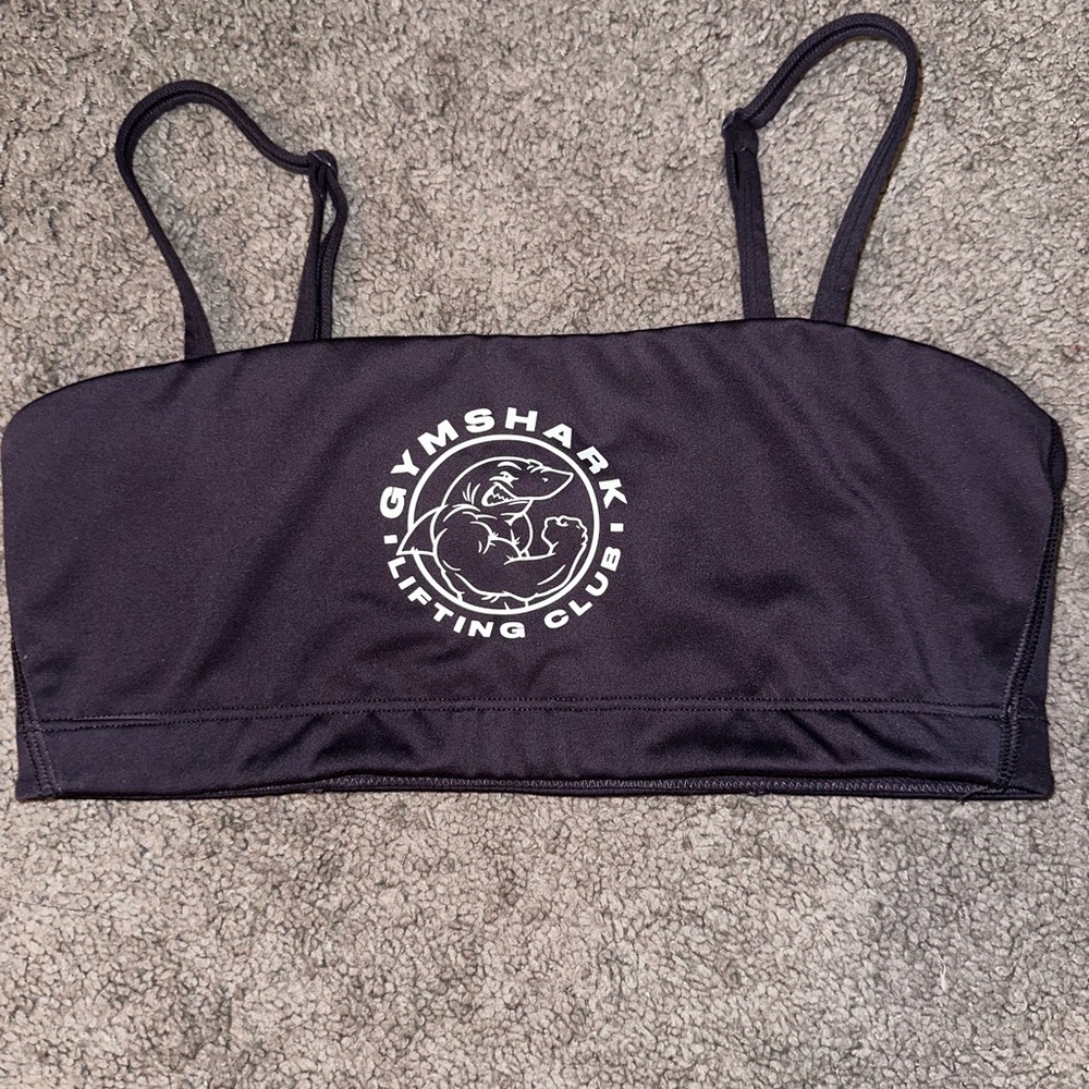 Purple Gymshark Bandeau Sports Bra